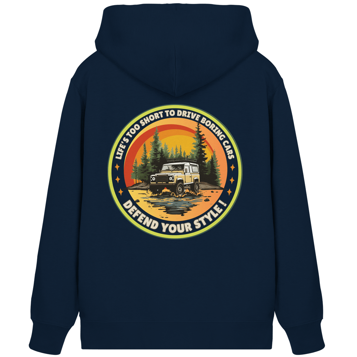 James Hunter - Nature and Beyond Jacken/ Zipper French Navy / XS Defend your Style ! - Organic Zipper