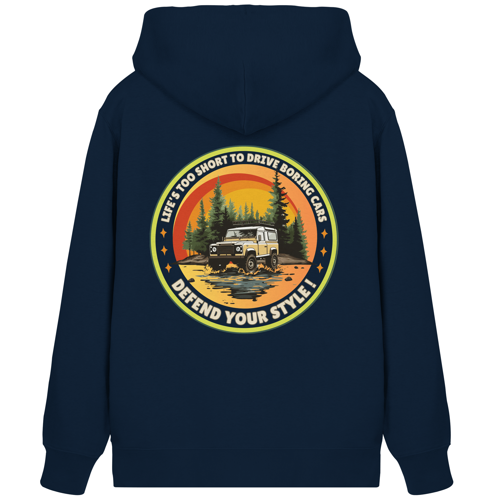 James Hunter - Nature and Beyond Jacken/ Zipper French Navy / XS Defend your Style ! - Organic Zipper