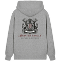 James Hunter - Nature and Beyond Jacken/ Zipper Heather Grey / XS James Hunter Family - Grey/Black - Organic Zipper