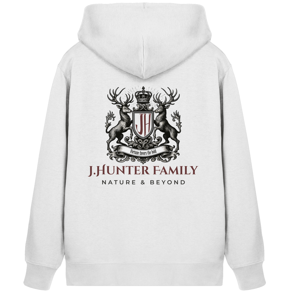 James Hunter - Nature and Beyond Jacken/ Zipper James Hunter Family - Grey/Black - Organic Zipper
