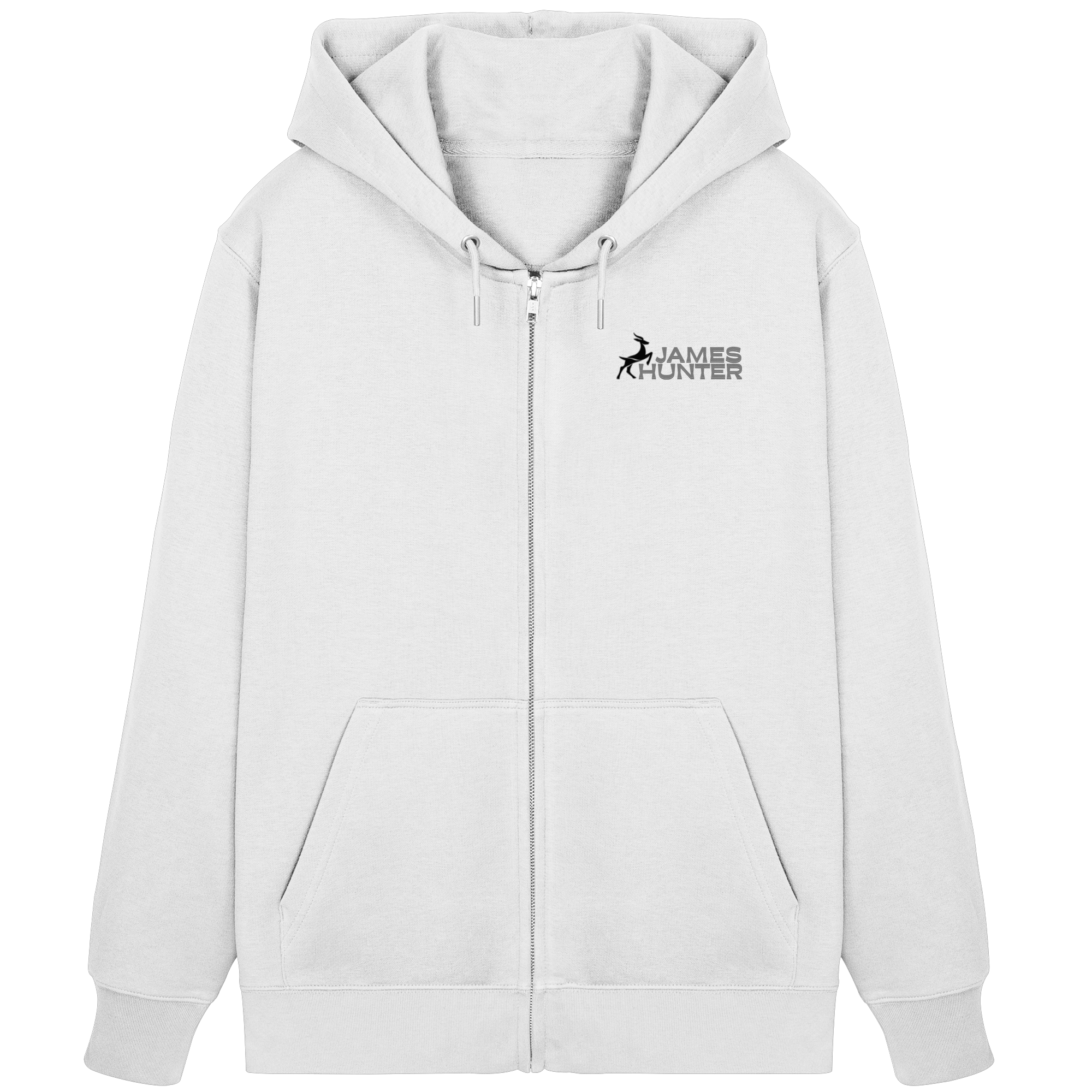James Hunter - Nature and Beyond Jacken/ Zipper James Hunter Family - Grey/Black - Organic Zipper