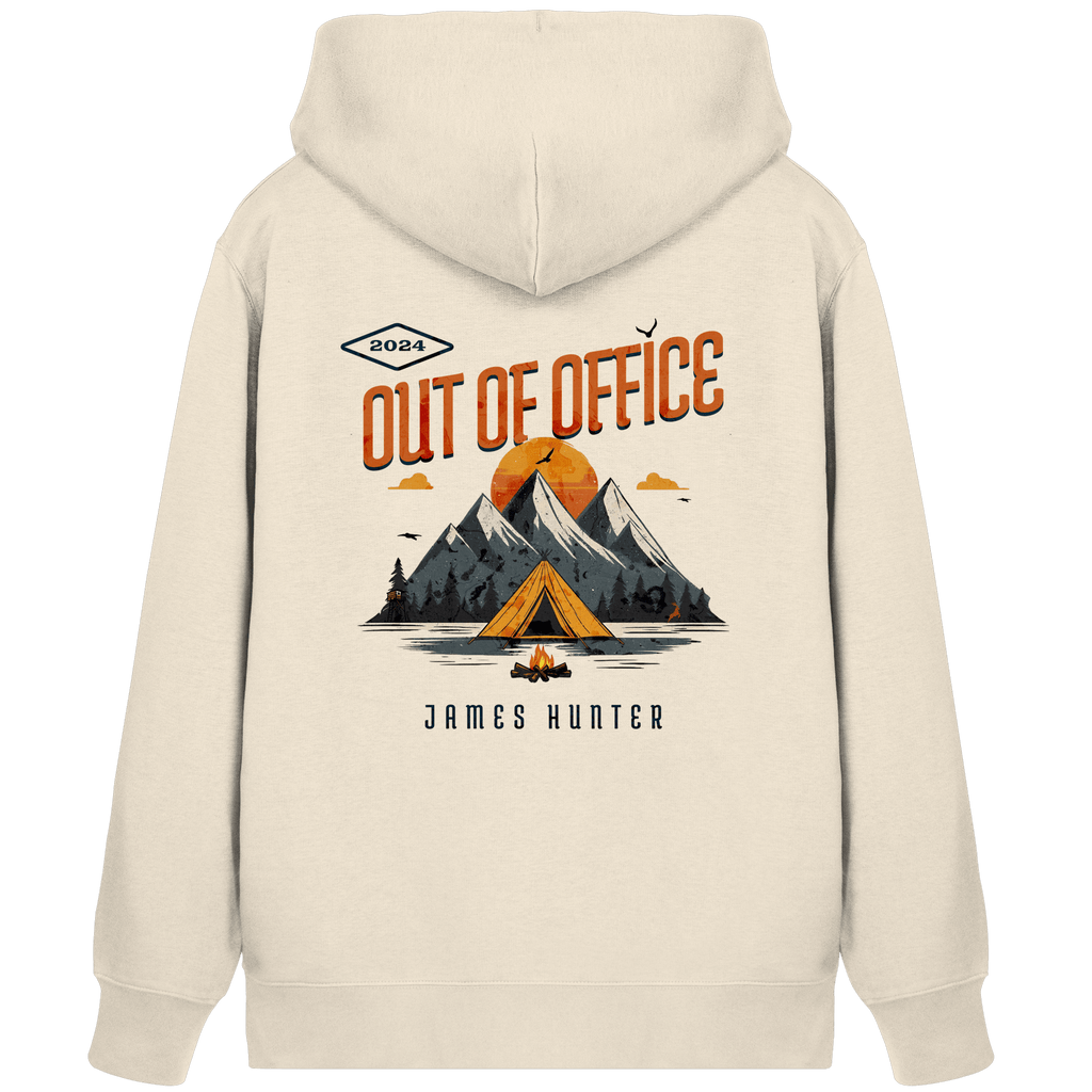 James Hunter - Nature and Beyond Jacken/ Zipper Natural Raw / XS Out of Office - Organic Zipper
