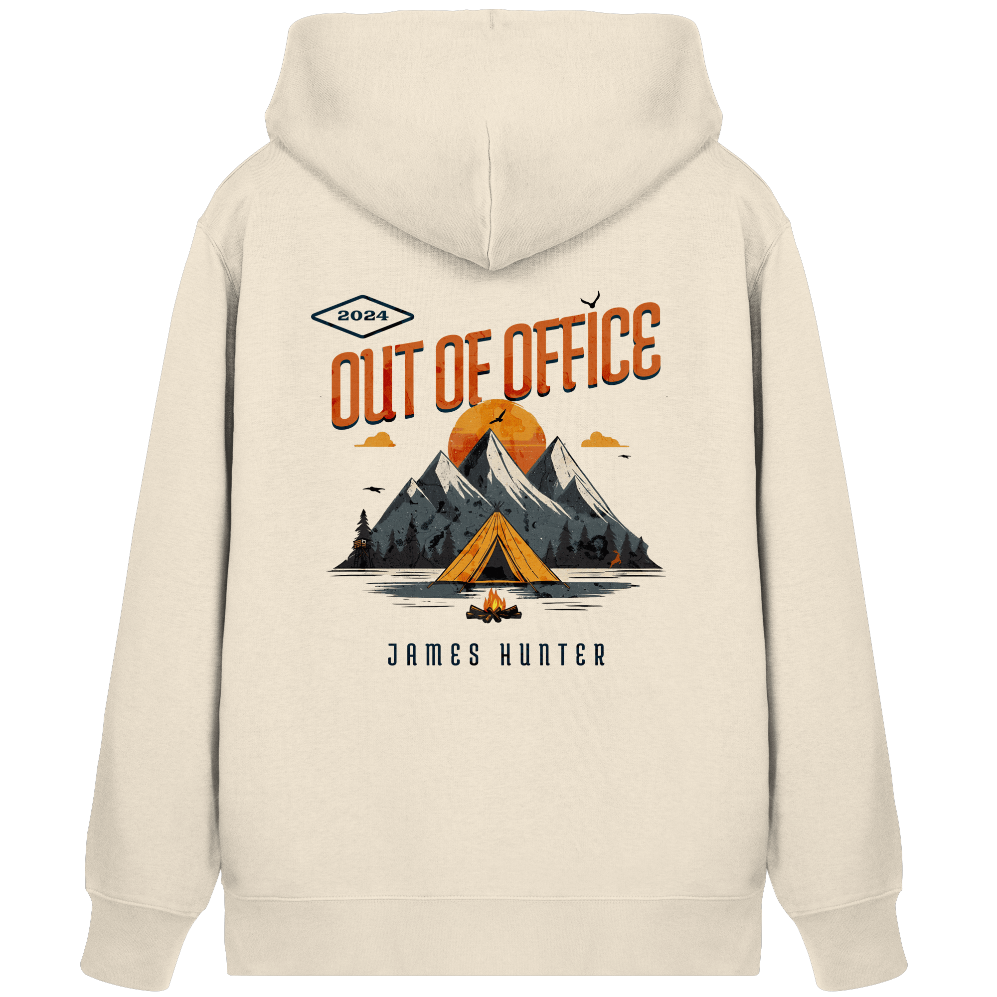 James Hunter - Nature and Beyond Jacken/ Zipper Natural Raw / XS Out of Office - Organic Zipper