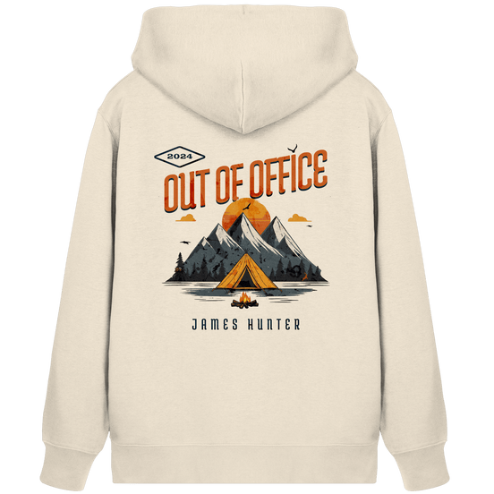 James Hunter - Nature and Beyond Jacken/ Zipper Natural Raw / XS Out of Office - Organic Zipper