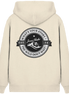 James Hunter - Nature and Beyond Jacken/ Zipper Natural Raw / XS What's your Story ? Black/Grey on White - Organic Zipper