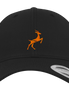 James Hunter - Nature and Beyond Kappen & Mützen Black / One Size Deer Logo - Black - Premium Baseball Cap