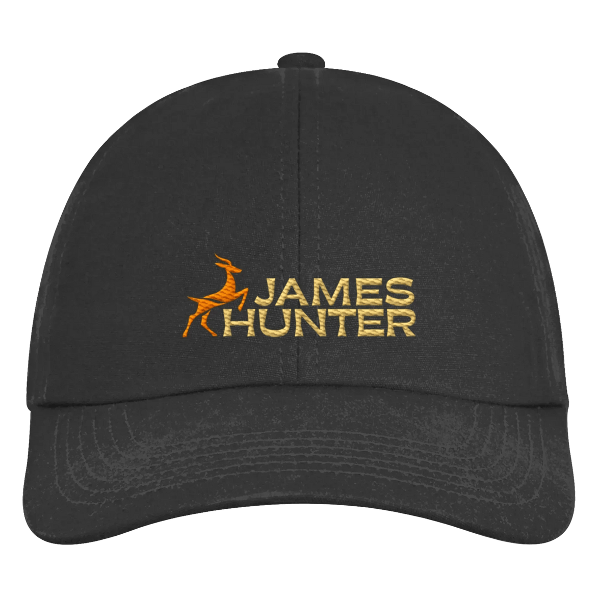 Organic & Panel Cap - JH Logo - Black II - James Hunter - Nature and Beyond