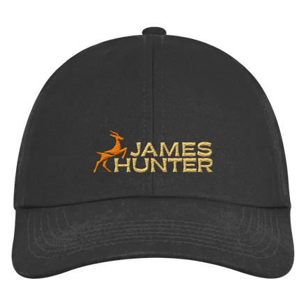 Organic & Panel Cap - JH Logo - Black II - James Hunter - Nature and Beyond