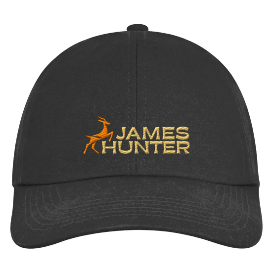 Organic & Panel Cap - JH Logo - Black II - James Hunter - Nature and Beyond