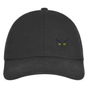 James Hunter - Nature and Beyond Kappen & Mützen Black / One Size Owl Is Watching You (embroidery) - Organic 6-Panel Cap