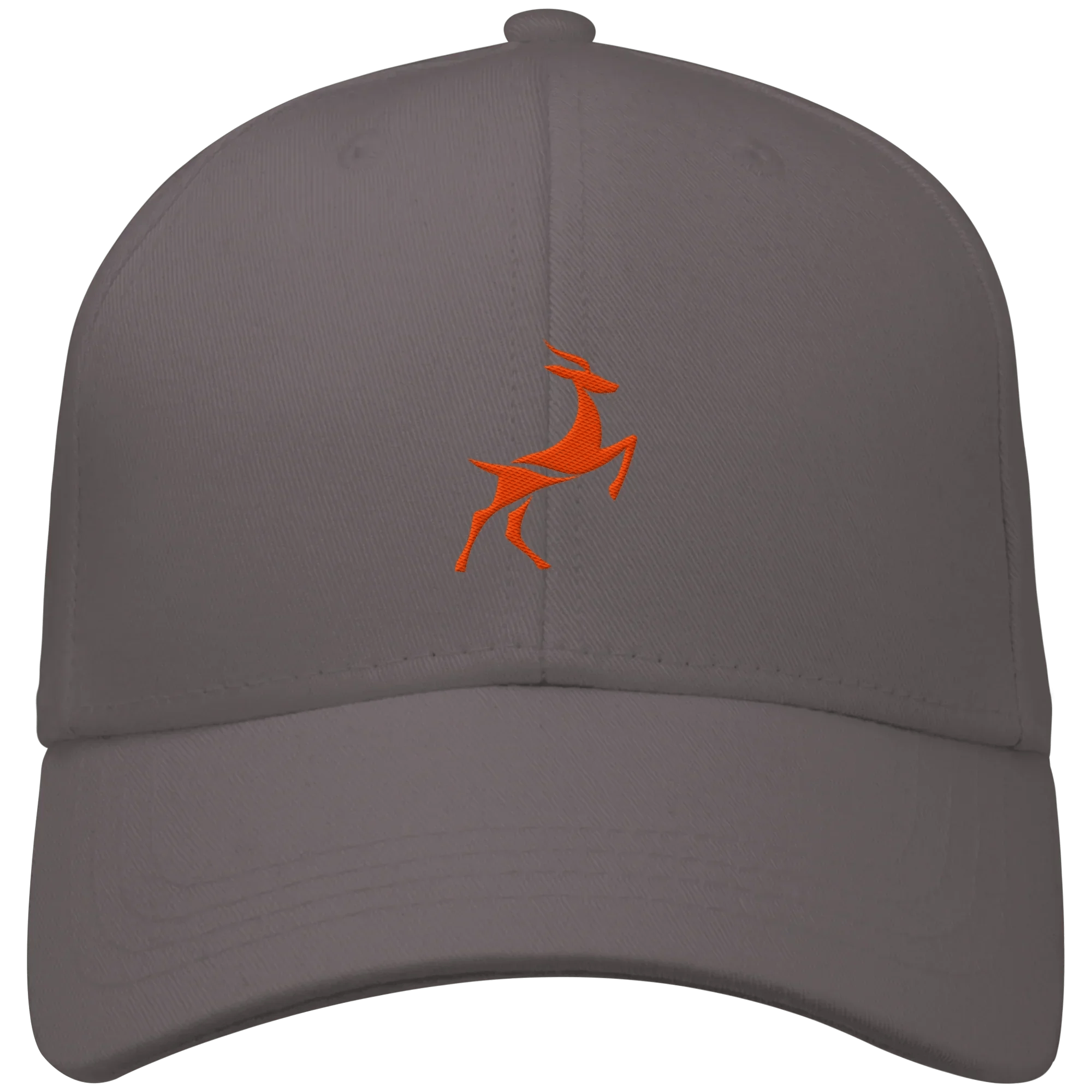 James Hunter - Nature and Beyond Kappen & Mützen Charcoal / One Size Organic Baseball Cap - Deer Logo - Charcoal