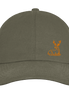 James Hunter - Nature and Beyond Kappen & Mützen Olive Green / One Size Resting Deer (embroidery) - Organic 6-Panel Cap