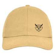 James Hunter - Nature and Beyond Kappen & Mützen Sand / One Size Owl Is Watching You (embroidery) - Organic 6-Panel Cap