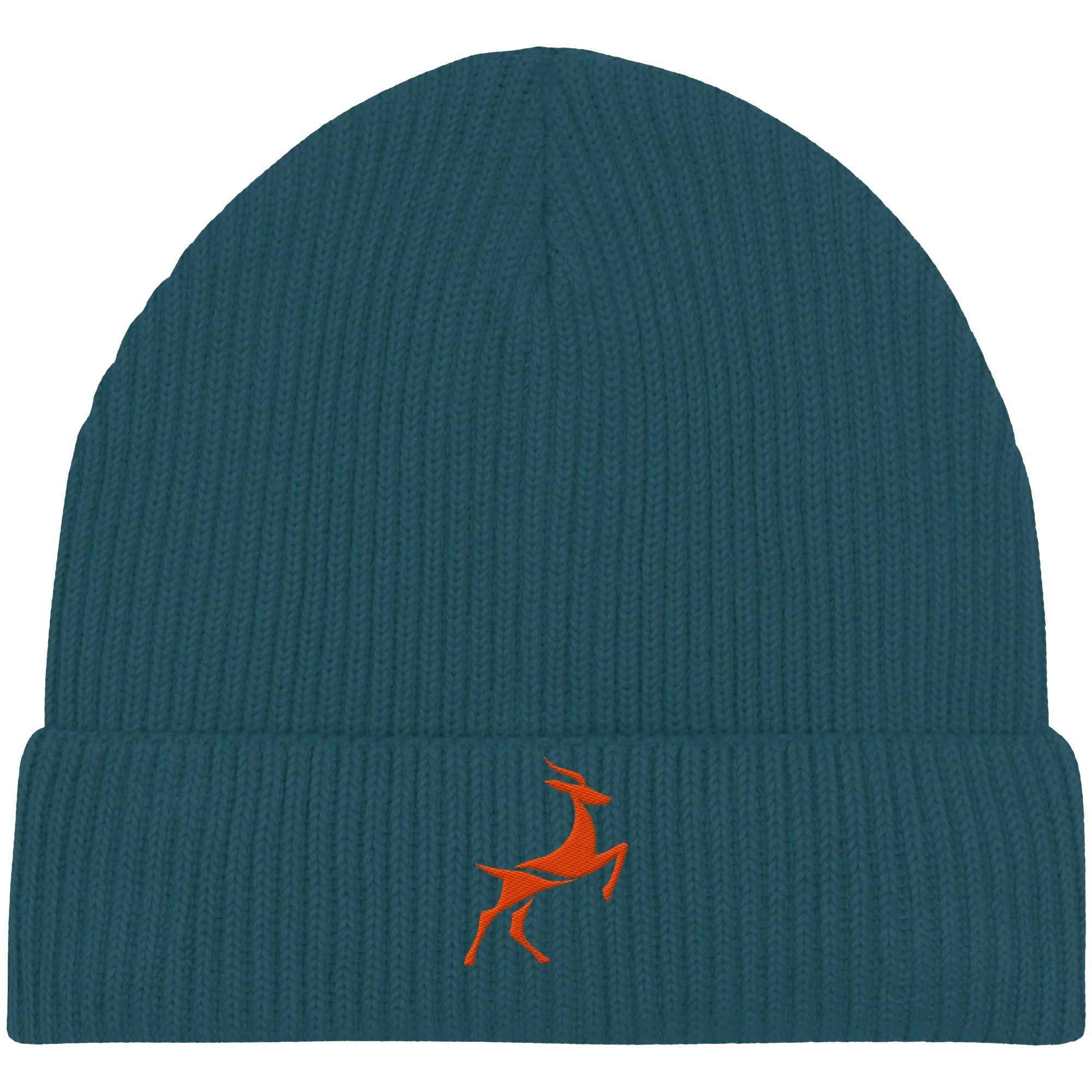 James Hunter - Nature and Beyond Kappen & Mützen Stargazer / One Size Organic Beanie - Deer Logo - Stargazer