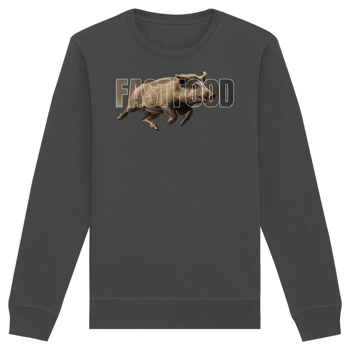FASTFOOD - Organic Basic Unisex Sweatshirt - James Hunter - Nature and Beyond