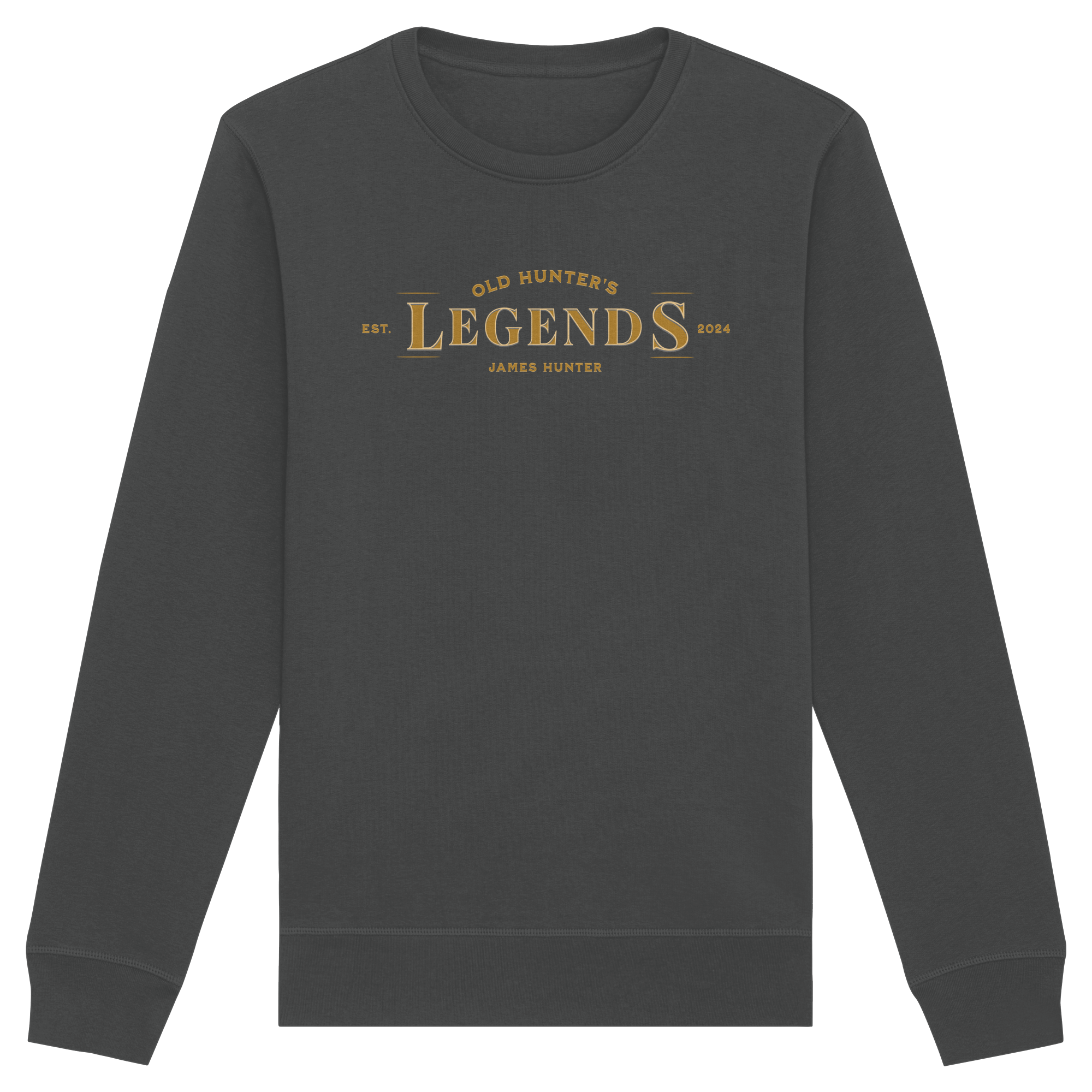 James Hunter - Nature and Beyond Sweatshirts Anthracite / XS Old Hunter's Legends - Organic Basic Unisex Sweatshirt
