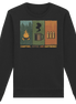 James Hunter - Nature and Beyond Sweatshirts Black / XS Coffe, Campfire and Cartridges - Organic Basic Unisex Sweatshirt