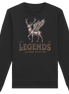 James Hunter - Nature and Beyond Sweatshirts Black / XS Deer Legends - Organic Basic Unisex Sweatshirt