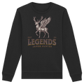 James Hunter - Nature and Beyond Sweatshirts Black / XS Deer Legends - Organic Basic Unisex Sweatshirt