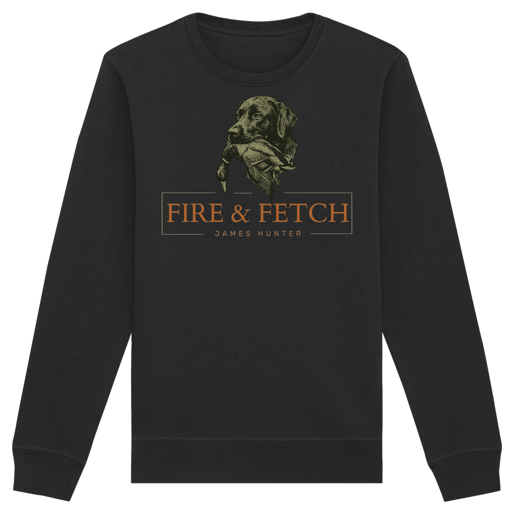 James Hunter - Nature and Beyond Sweatshirts Black / XS FIRE & FETCH - Organic Basic Unisex Sweatshirt