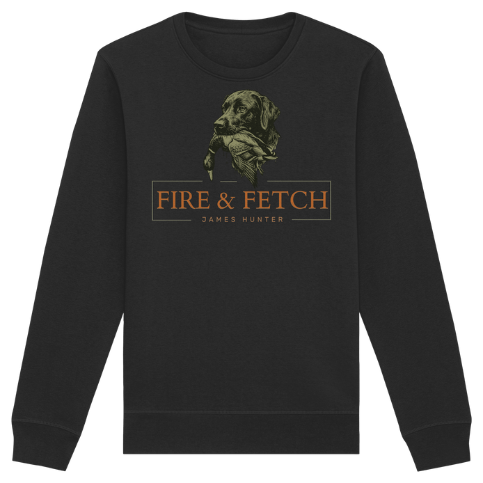 James Hunter - Nature and Beyond Sweatshirts Black / XS FIRE & FETCH - Organic Basic Unisex Sweatshirt