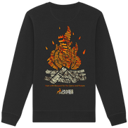 Fire & Words - Organic Basic Unisex Sweatshirt - James Hunter - Nature and Beyond