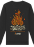 Fire & Words - Organic Basic Unisex Sweatshirt - James Hunter - Nature and Beyond