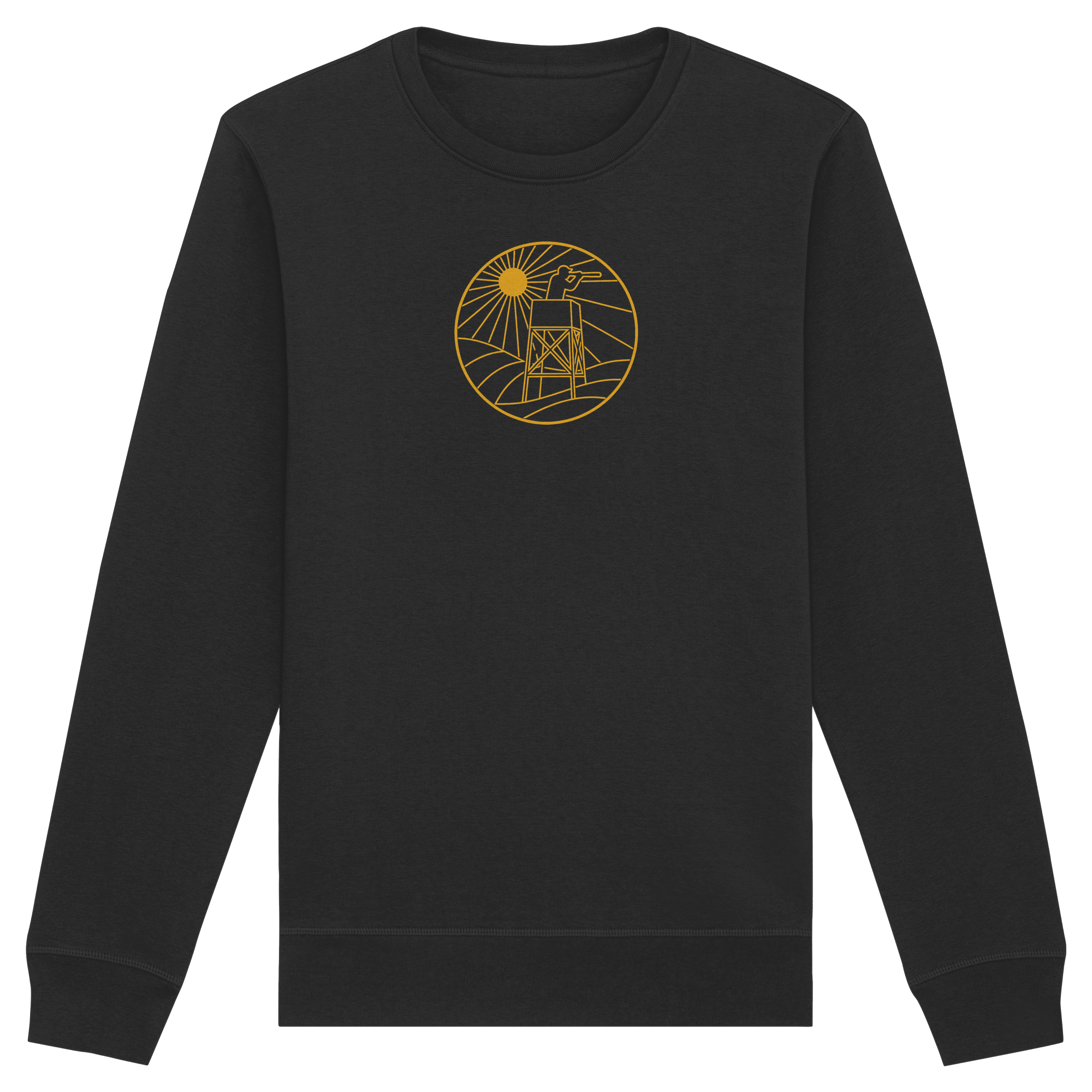 James Hunter - Nature and Beyond Sweatshirts Black / XS Golden Circle - Organic Basic Unisex Sweatshirt