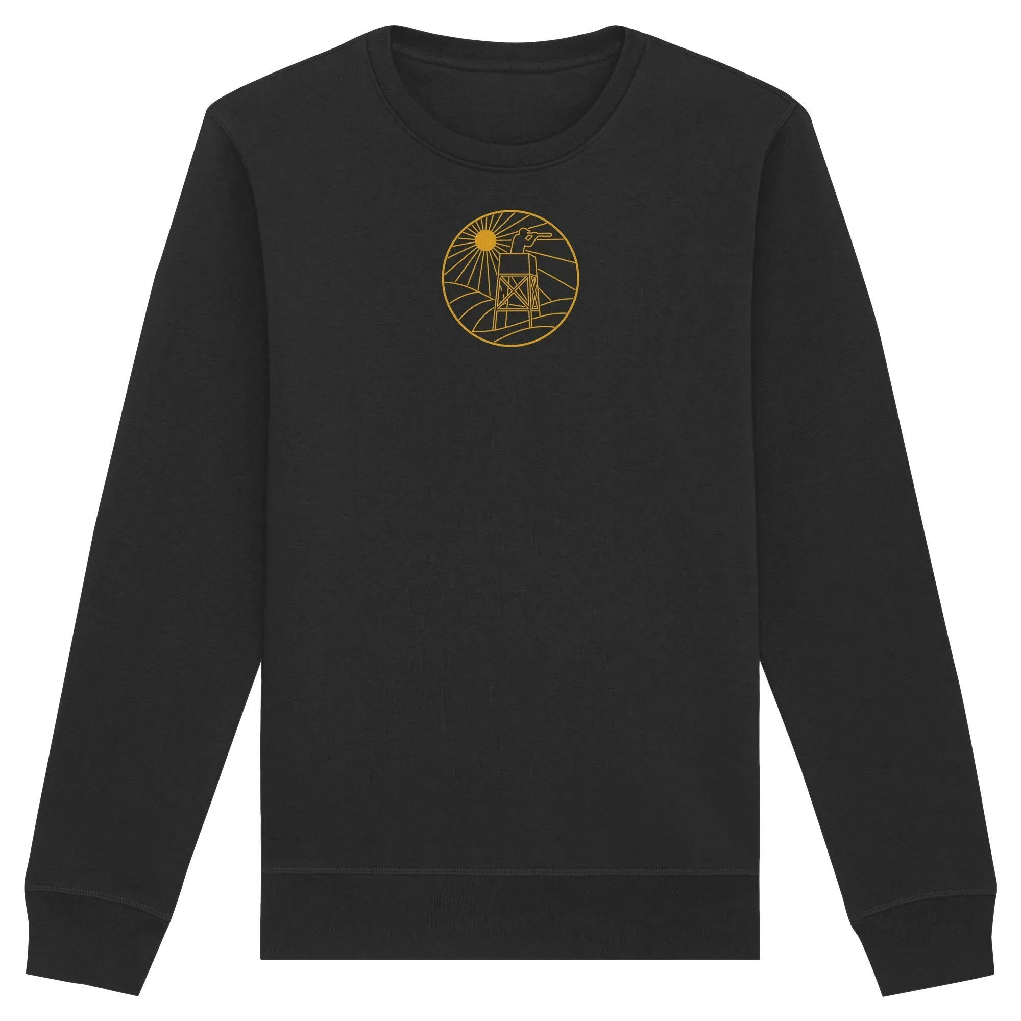 Golden Hunter’s Stand - Organic Basic Unisex Sweatshirt - James Hunter - Nature and Beyond