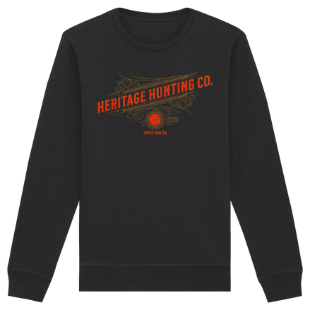 James Hunter - Nature and Beyond Sweatshirts Black / XS Heritage Hunting Co. - Organic Basic Unisex Sweatshirt
