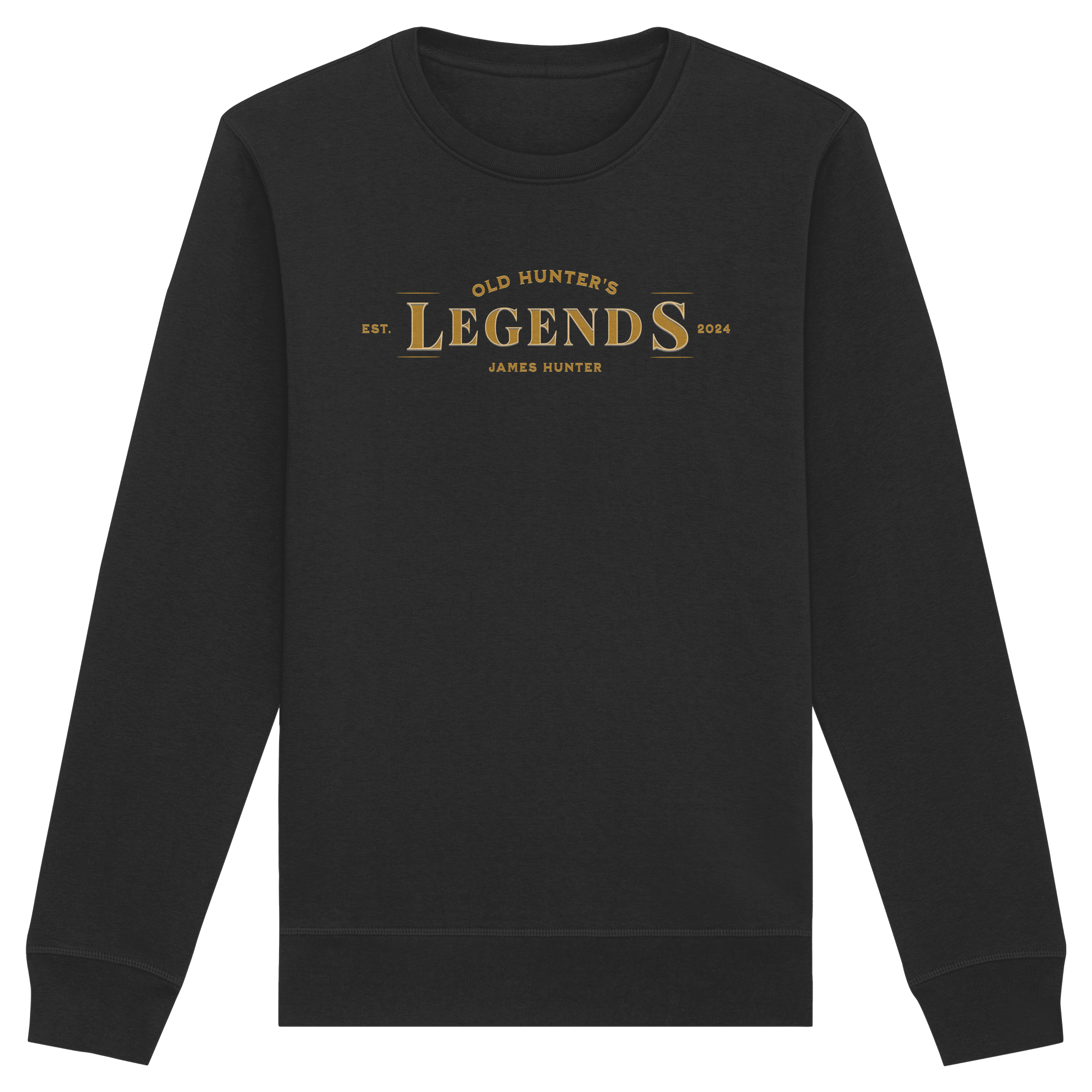 James Hunter - Nature and Beyond Sweatshirts Black / XS Old Hunter's Legends - Organic Basic Unisex Sweatshirt