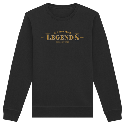 James Hunter - Nature and Beyond Sweatshirts Black / XS Old Hunter's Legends - Organic Basic Unisex Sweatshirt
