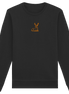 James Hunter - Nature and Beyond Sweatshirts Black / XS Resting Deer (embroidery) - Organic Basic Unisex Sweatshirt