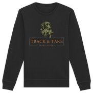 James Hunter - Nature and Beyond Sweatshirts Black / XS Track & Take - Organic Basic Unisex Sweatshirt