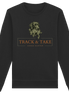 James Hunter - Nature and Beyond Sweatshirts Black / XS Track & Take - Organic Basic Unisex Sweatshirt