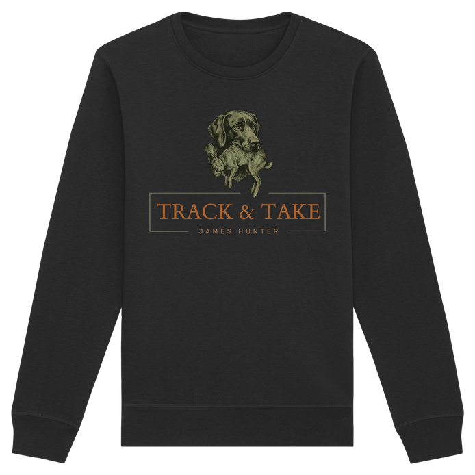 James Hunter - Nature and Beyond Sweatshirts Black / XS Track & Take - Organic Basic Unisex Sweatshirt