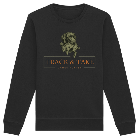 James Hunter - Nature and Beyond Sweatshirts Black / XS Track & Take - Organic Basic Unisex Sweatshirt