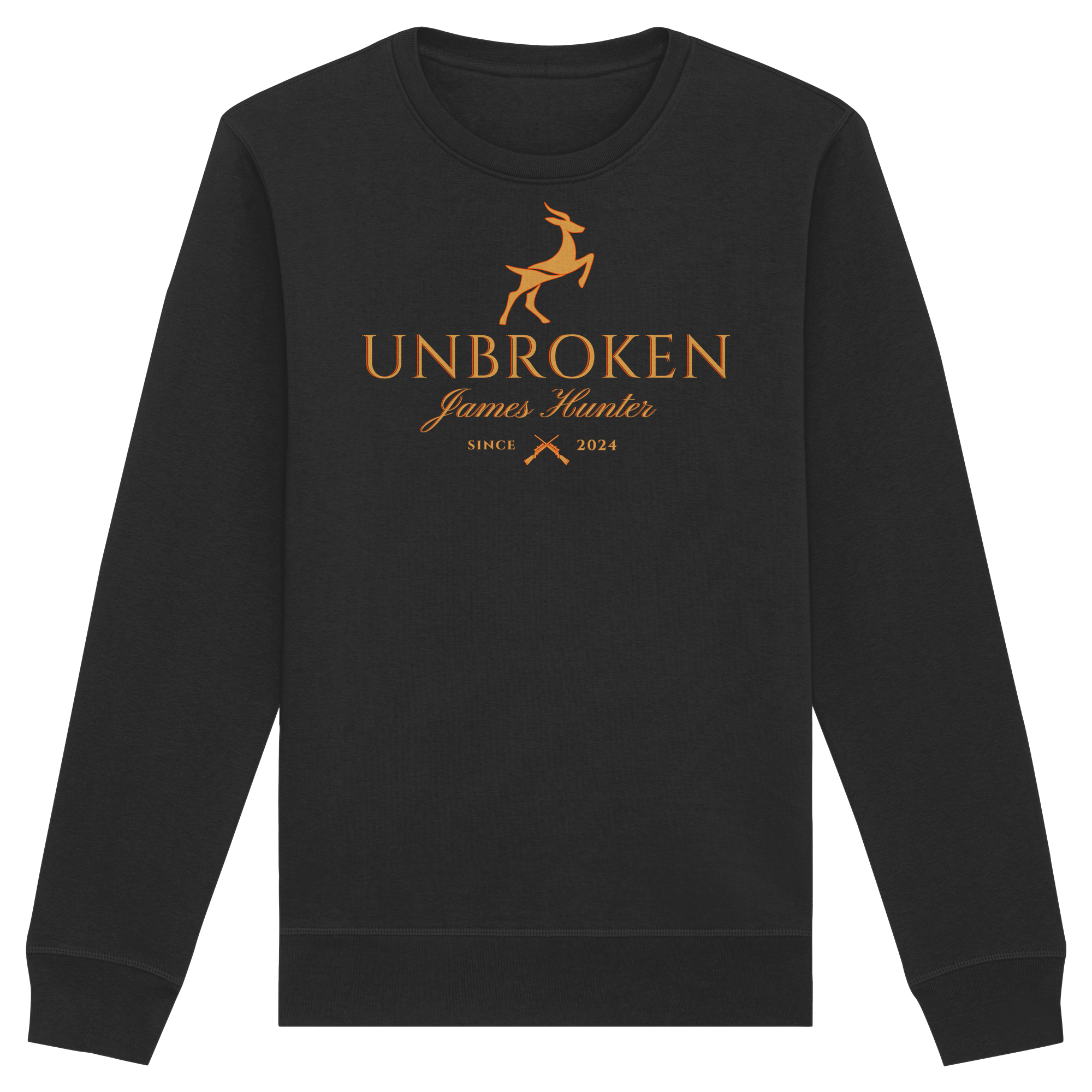 James Hunter - Nature and Beyond Sweatshirts Black / XS Unbroken - since 2024 - Organic Basic Unisex Sweatshirt
