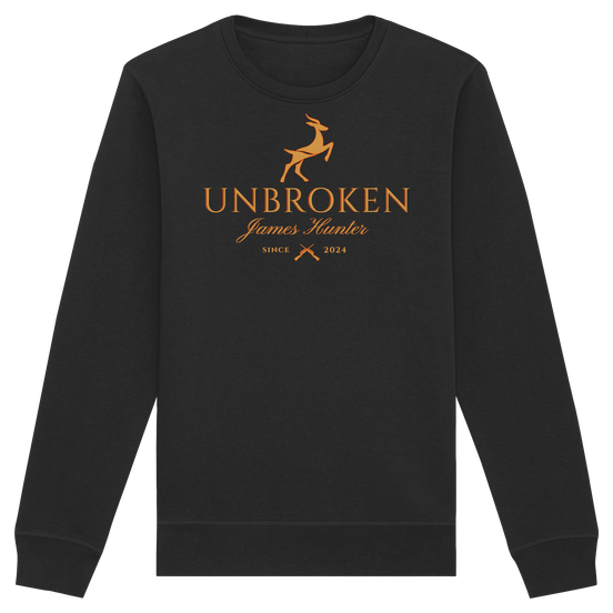 James Hunter - Nature and Beyond Sweatshirts Black / XS Unbroken - since 2024 - Organic Basic Unisex Sweatshirt