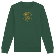 James Hunter - Nature and Beyond Sweatshirts Bottle Green / XS Golden Circle - Organic Basic Unisex Sweatshirt