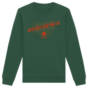James Hunter - Nature and Beyond Sweatshirts Bottle Green / XS Heritage Hunting Co. - Organic Basic Unisex Sweatshirt