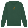 James Hunter - Nature and Beyond Sweatshirts Bottle Green / XS Resting Deer (embroidery) - Organic Basic Unisex Sweatshirt