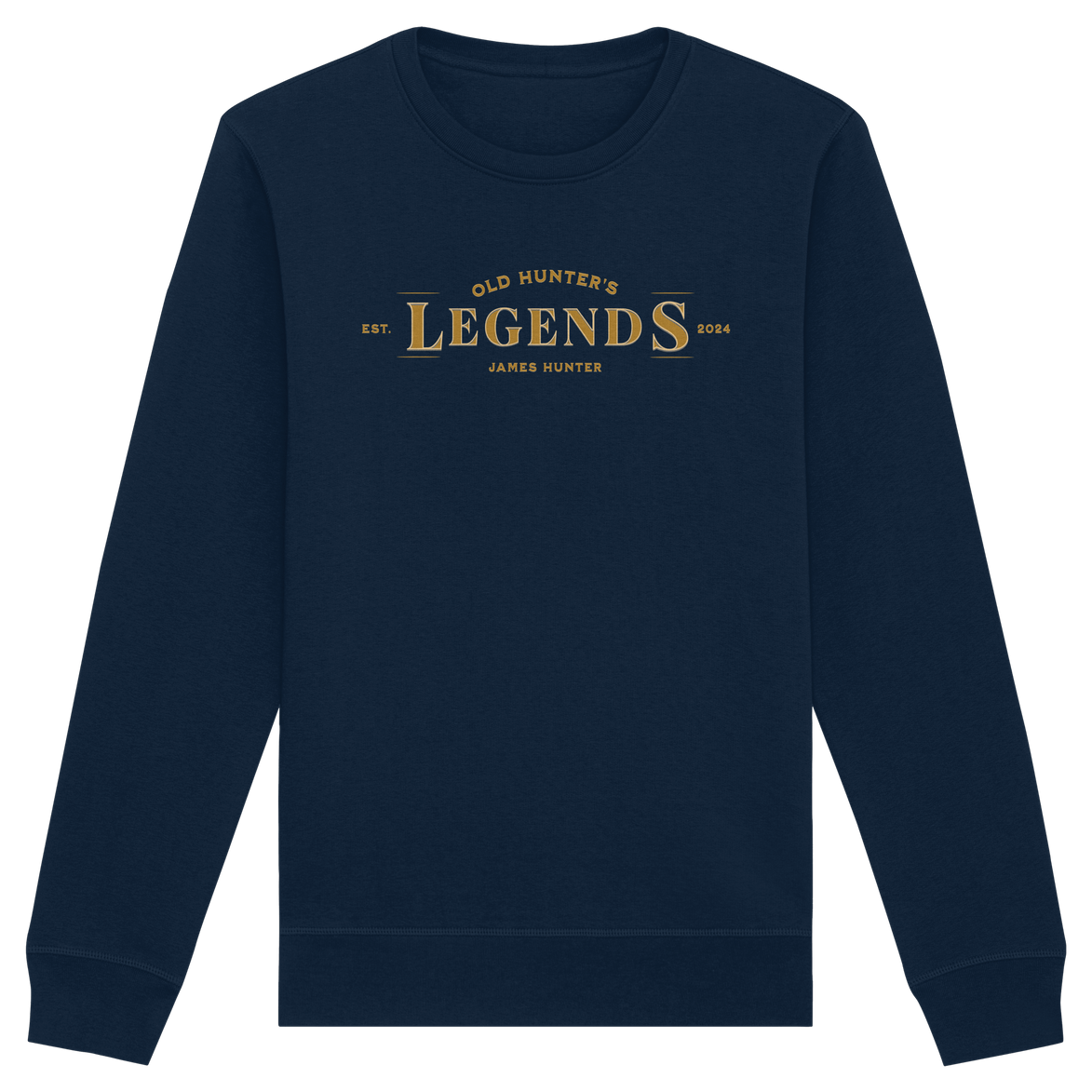 James Hunter - Nature and Beyond Sweatshirts French Navy / XS Old Hunter's Legends - Organic Basic Unisex Sweatshirt