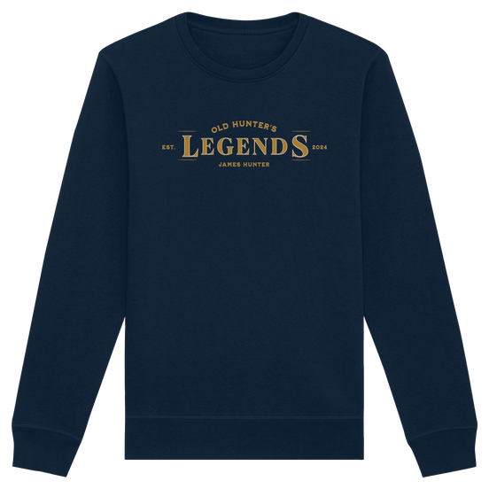 James Hunter - Nature and Beyond Sweatshirts French Navy / XS Old Hunter's Legends - Organic Basic Unisex Sweatshirt