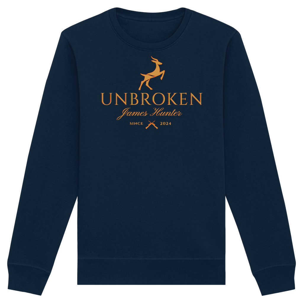 James Hunter - Nature and Beyond Sweatshirts French Navy / XS Unbroken - since 2024 - Organic Basic Unisex Sweatshirt