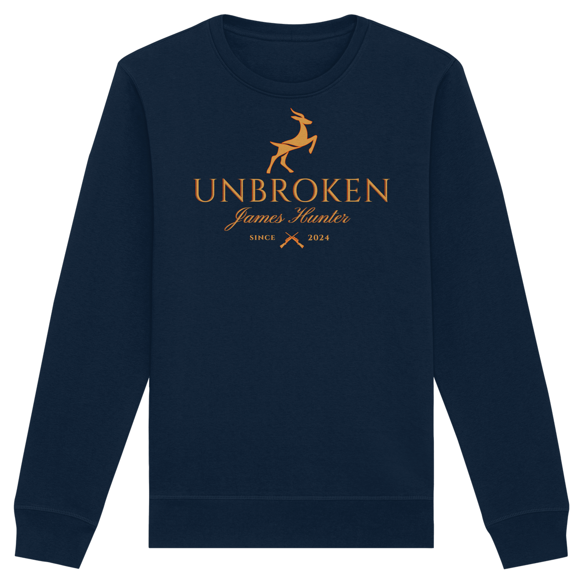 James Hunter - Nature and Beyond Sweatshirts French Navy / XS Unbroken - since 2024 - Organic Basic Unisex Sweatshirt