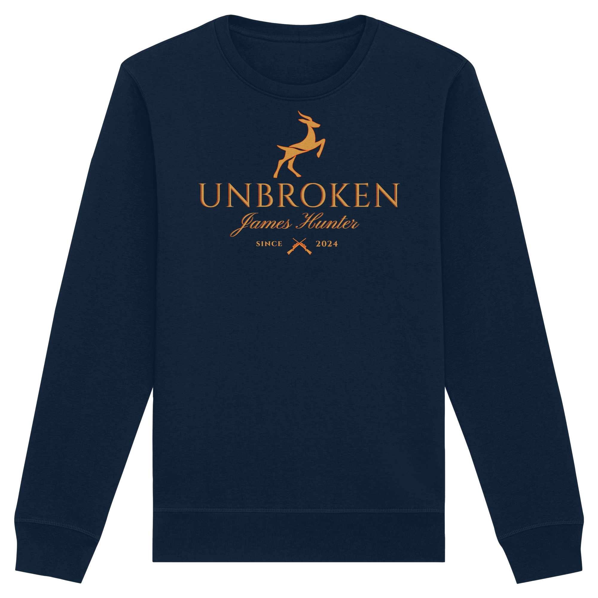 James Hunter - Nature and Beyond Sweatshirts French Navy / XS Unbroken - since 2024 - Organic Basic Unisex Sweatshirt