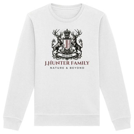 James Hunter - Nature and Beyond Sweatshirts James Hunter Family - Grey/Black - Organic Basic Unisex Sweatshirt