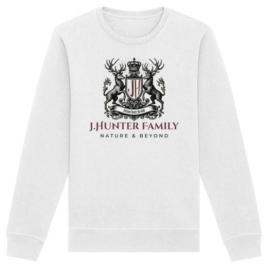 James Hunter - Nature and Beyond Sweatshirts James Hunter Family - Grey/Black - Organic Basic Unisex Sweatshirt