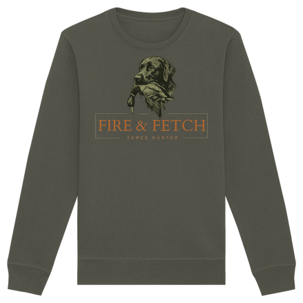 James Hunter - Nature and Beyond Sweatshirts Khaki / XS FIRE & FETCH - Organic Basic Unisex Sweatshirt